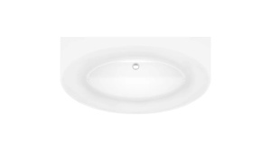 CADA REA MALTA, 170 CM, ALB, DIN ACRIL, CALITATE SUPERIOARA