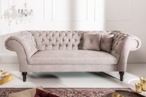 CANAPEA CLASICA PARIS 230CM, DIN CATIFEA GRI COD 40146, EXTRAVAGANTA - Img 2