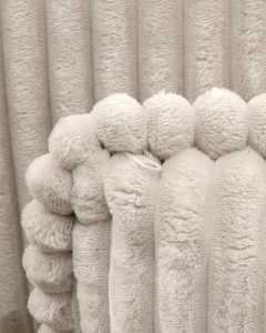 CANAPEA EXTENSIBILA NOA, CONFECTIONATA DIN TEXTIL, ARCURI SI SPUMA, BEJ, STIL MODERN - Img 5