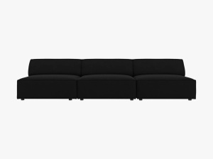 CANAPEA JODIE, 3 LOCURI, 240 CM, DIVERSE CULORI SI MATERIALE, DESIGN DEOSEBIT - Img 8