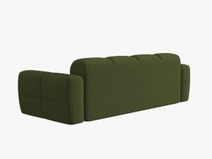 CANAPEA LISA, 4 LOCURI, 265 CM, VERDE OLIVE 35, TAPITERIE DIN STOFA, DESIGN DEOSEBIT - Img 3