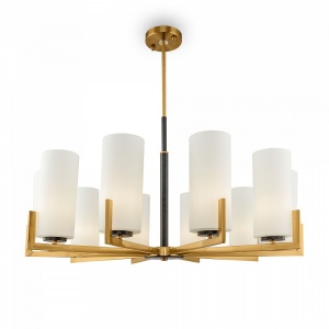 CANDELABRU FORTANO MOD089PL-10BS, DIN METAL SI STICLA, STIL MODERN, MAYTONI