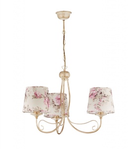 CANDELABRU SARA 1283, DIN METAL SI TEXTIL, STIL MODERN, JUPITER
