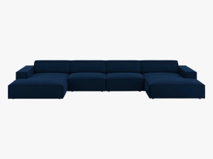 COLTAR JODIE, 6 LOCURI, 364 CM, DIVERSE CULORI SI MATERIALE, DESIGN DEOSEBIT - Img 7