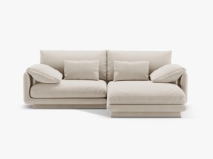 COLTAR TORINO, DREAPTA, 3 LOCURI, 220 CM, DIVERSE CULORI SI MATERIALE, DESIGN DEOSEBIT - Img 5