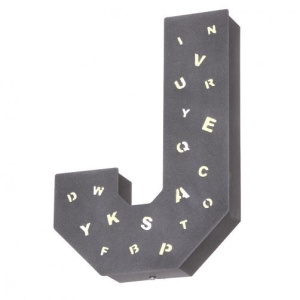 DECORATIUNE LUMINOASA LETTER J 797S19/D/J STIL MODERN ALDEX