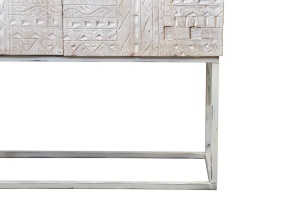 DULAP 6708, DIN LEMN DE MANGO SI METAL, STIL VINTAGE/INDUSTRIAL G&C - Img 4