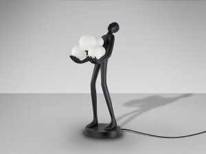 FIGURINA DECORATIVA LA CARGA, CU LED, 28x82 CM, DIN RASINA, FIBRE DE STICLA SI ACRIL, STIL MODERN - Img 2