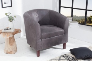 FOTOLIU CONFORTABIL ELEGANT HEMINGWAY GRI VINTAGE 38476 - DESIGN MODERN - Img 3