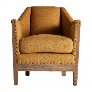 FOTOLIU CONFORTABIL SAVARNA REF. 29774, DIN LEMN MASIV SI TEXTIL, STIL CLASIC, VIC