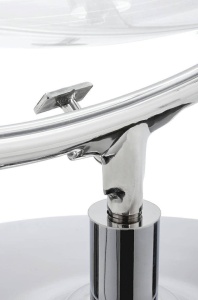 FOTOLIU EXCLUSIVIST BUBBLE STAND 2, GALBEN/TRANSPARENT/CROM, DIN ACRIL SI CASMIR, STIL MODERN - Img 4