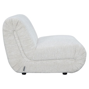 FOTOLIU PIVOTANT KYLI, ALB, DIN 100% POLIESTER, LEMN SI SPUMA, STIL MODERN - Img 2