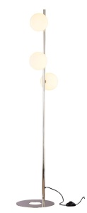 LAMPADAR FEME 1939, DIN METAL SI STICLA, STIL MODERN, JUPITER