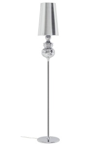 LAMPADAR QUEEN 26, CROM, DIN ALUMINIU SI PLASTIC, STIL MODERN, B2