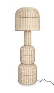 LAMPADAR SIKKIM BEJ, CONFECTIONAT DIN METAL, STIL MODERN