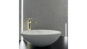 LAVOAR REA ERICA, ALB, 40 CM, DIN CERAMICA, CALITATE SUPERIOARA