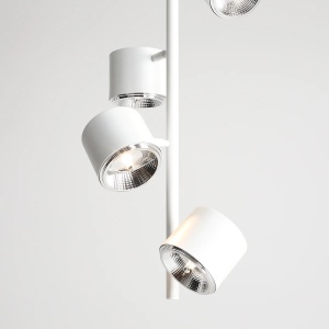 LUSTRA BOT, 4 BRATE, 104 CM, ALBA, DIN METAL, STIL MODERN - Img 2