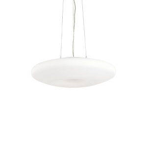 LUSTRA GLORY SP3 D40, ALB, DIN STICLA, STIL MODERN