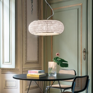 LUSTRA PASHA' SP10, CROM, DIN CRISTAL, STIL MODERN - Img 3