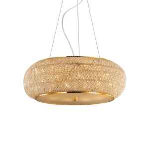 LUSTRA PASHA' SP14, AURIU, DIN CRISTAL, STIL MODERN