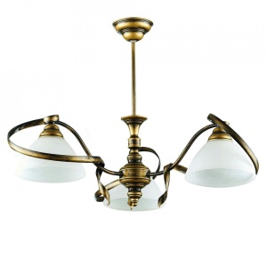 LUSTRA RETRO II 368_E2, DIN METAL SI STICLA, STIL CLASIC, ALDEX