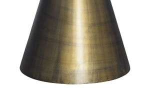 MASA DE SUFRAGERIE, ELEGANCIA 100CM, METAL SI BLAT MARMURA, INVICTA INTERIOR - Img 2
