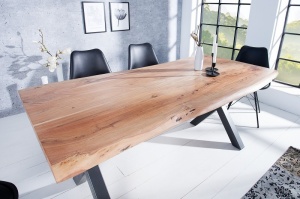 MASA DINING DIN LEMN MASIV MAMMUT 38352 - DESIGN VINTAGE/INDUSTRIAL