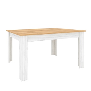 MASA DINING EXTENSIBILA SUDBURY, STEJAR AURIU/STEJAR ALB, STIL MODERN, TK