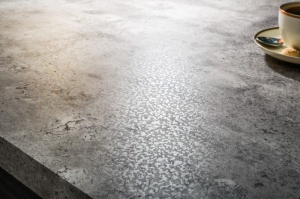 MASA DINING, LOFT, CU ASPECT BETON, MDF INFOLIAT SI METAL, DESIGN VINTAGE INDUSTRIAL - Img 3
