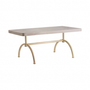 MASA DINING LURE REF. 24949, DIN METAL SI LEMN DE MANGO, STIL VINTAGE, VIC - Img 3