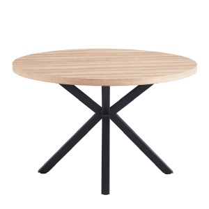 MASA DINING MEDOR, STEJAR/NEGRU, STIL MODERN, TK