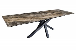 MASA EXTENSIBILA 180-220-260CM, METAL, STICLA SI CERAMICA, ASPECT MARMURA, ARTIM GROUP SELECTION - Img 6
