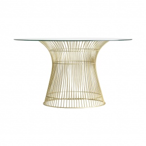 MASA LIVING REUT REF. 26140, DIN METAL SI STICLA, STIL MODERN, VIC