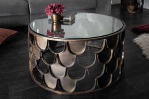 MASUTA DE CAFEA, ABSTRACT 70CM, DIN METAL, DESIGN INDUSTRIAL
