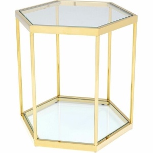MASUTA DE CAFEA COMB GOLD 55, CONFECTIONATA DIN OTEL INOXIDABIL SI STICLA SECURIZATA, STIL MODERN