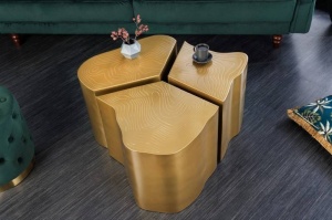 MASUTA DE CAFEA, ORGANIC ORIENT 80CM, ALAMA, DESIGN INDUSTRIAL, COD 42777 - Img 3