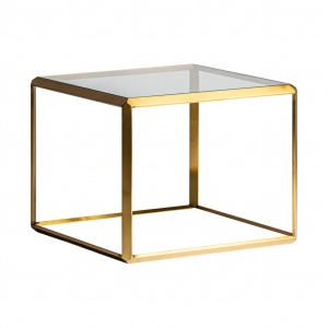 MASUTA DE CAFEA PRONSFELD REF. 29148, DIN METAL SI STICLA, STIL MODERN, VIC - Img 3