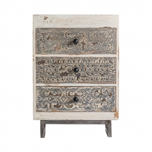 NOPTIERA ANACO REF. 25423, DIN LEMN MASIV DE MANGO SI METAL, STIL VINTAGE, VIC