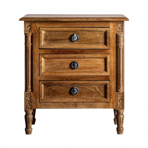 NOPTIERA SUSICE REF. 28993, DIN LEMN MASIV DE MANGO, STIL VINTAGE, VIC