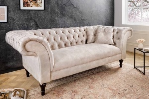OFERTA!!! SOFA MODERNA, 225CM, DIN CATIFEA SAMPANIE, DESIGN CHESTERFIELD, ARTIM GROUP SELECTION