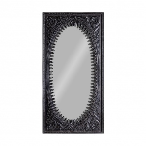 OGLINDA SEETAL REF. 29971, DIN LEMN MASIV DE TEC SI STICLA, STIL CLASIC, VIC
