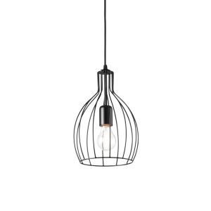 PENDUL AMPOLLA-2 SP1, NEGRU, DIN METAL, STIL VINTAGE