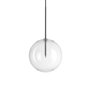 PENDUL EQUINOXE SP1 D25, CROM, DIN METAL SI STICLA, STIL MODERN