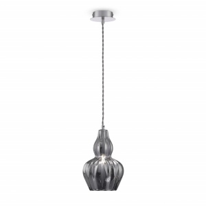 PENDUL EUSTOMA MOD238-PL-01-B , DIN METAL SI STICLA, STIL MODERN, MAYTONI
