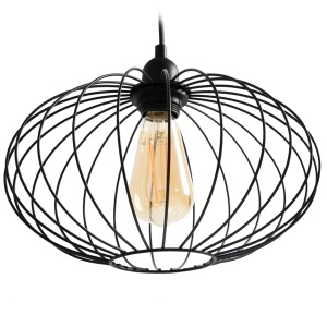 PENDUL PARMA GY180402, 17x30,5x85 cm, NEGRU, DIN OTEL SI METAL DE INALTA CALITATE, STIL MODERN, TU - Img 1