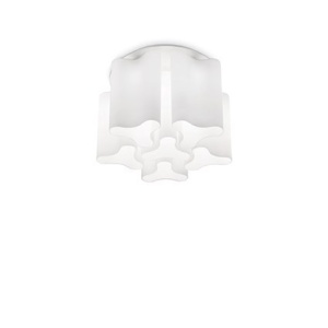 PLAFONIERA COMPO PL6, ALB, DESIGN MODERN, IDEAL LUX - Img 2