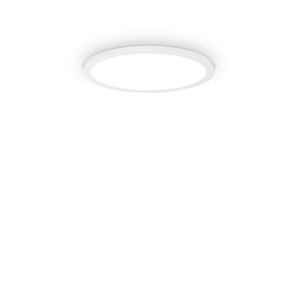 PLAFONIERA FLY SLIM PL D35, ALB, 35 CM, DIN ALUMINIU, STIL MODERN