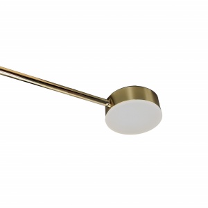 PLAFONIERA GOLD 8 LED, APP524-8C, 91x91 cm, AURIU, DIN OTEL DE INALTA CALITATE, STIL MODERN, TU - Img 5