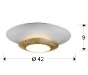PLAFONIERA LED HOLE 148277 DESIGN MODERN - SCHULLER - Img 3