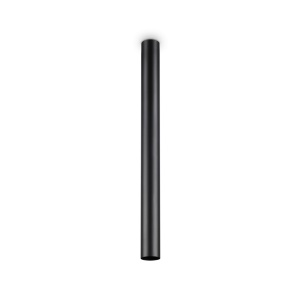 PLAFONIERA LOOK PL1 H75, NEGRU, DIN METAL, STIL MODERN